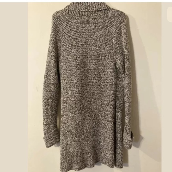 Cache Sweater Cardigan Equestrian Buckle Large - Picture 2 of 9